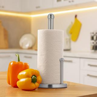 B2X Halter für Haushaltspapier aus Edelstahl  