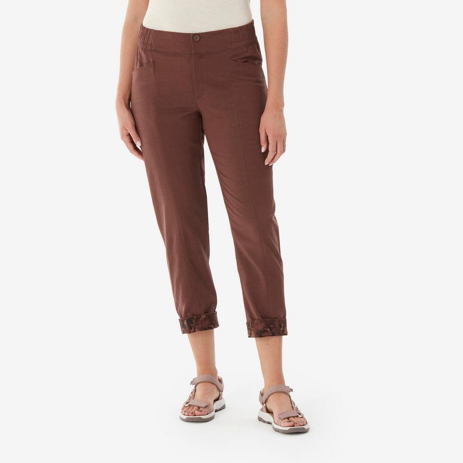 Wanderhose aus Leinen NH500