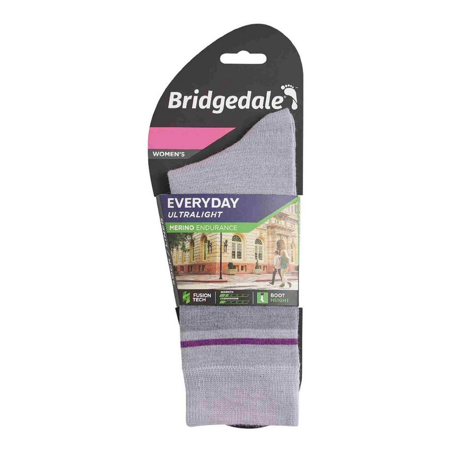 Bridgedale  Donna Merino Calzini Sottoveste e Passeggio 