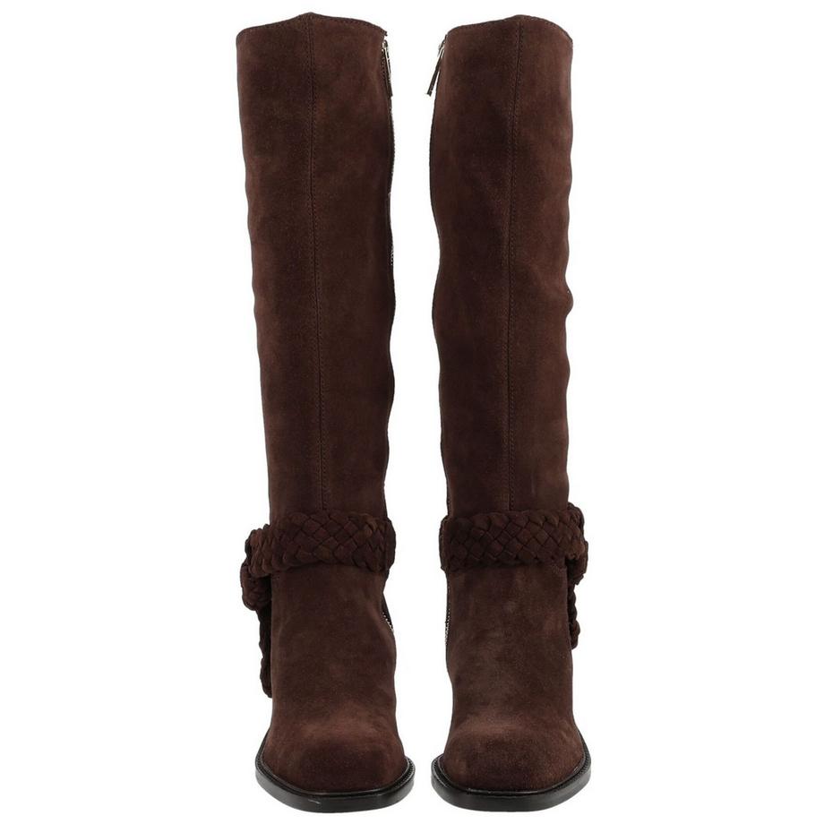 Melvin & Hamilton Bottes mi-mollet avec détail tressé  