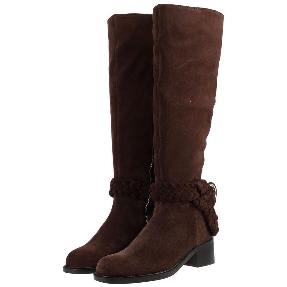 Melvin & Hamilton Bottes mi-mollet avec détail tressé  