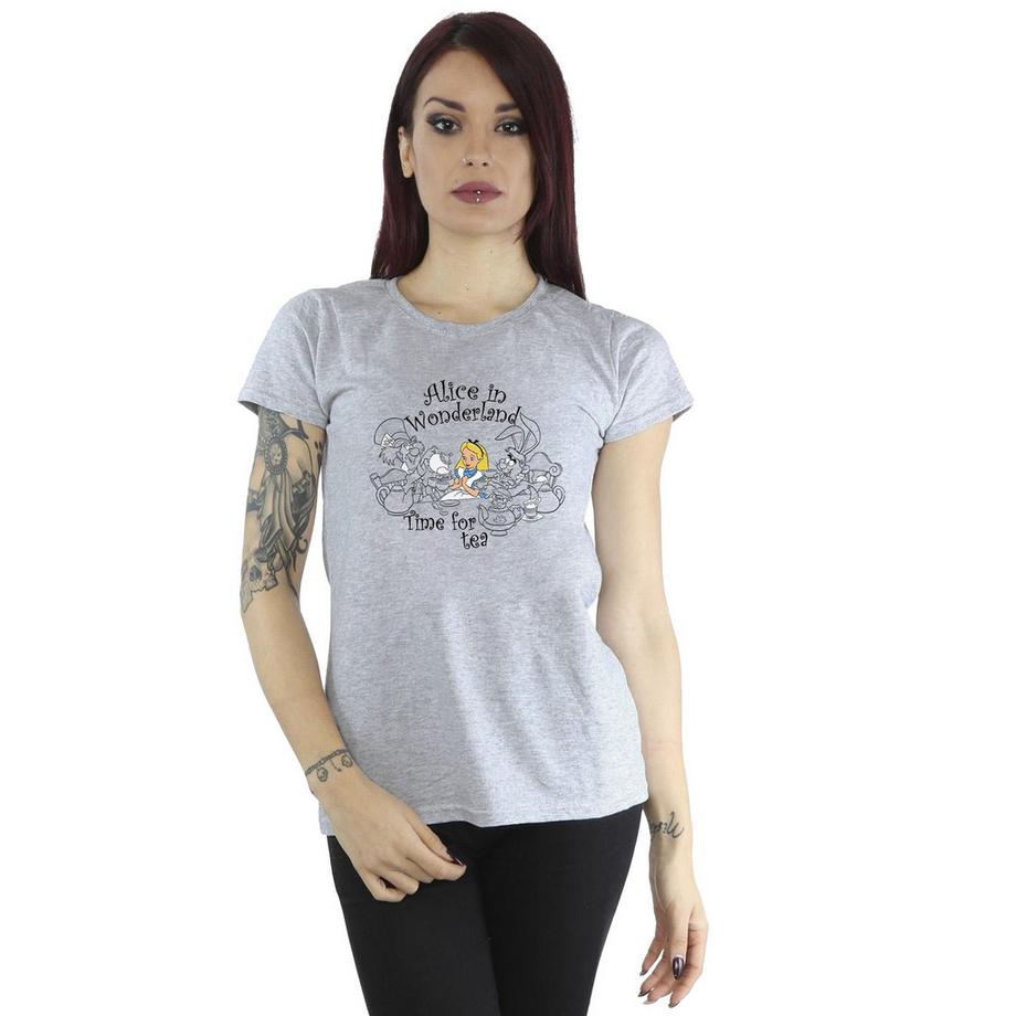 Disney Alice Au Pays Des Merveilles Time For Tea T-Shirt  