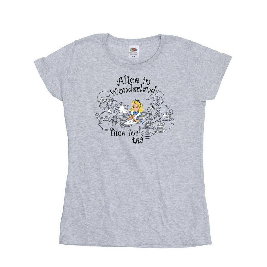 Disney Alice Au Pays Des Merveilles Time For Tea T-Shirt  
