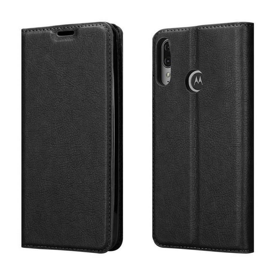 Cadorabo  Hülle für Motorola MOTO E6 PLUS Magnetverschluss, Kartenfach 