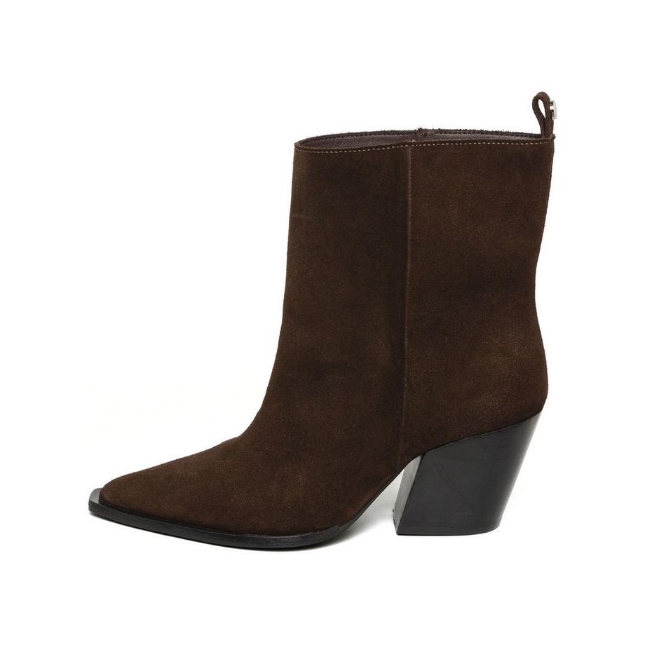 STEVE MADDEN Bottines en cuir velours à talon bloc  
