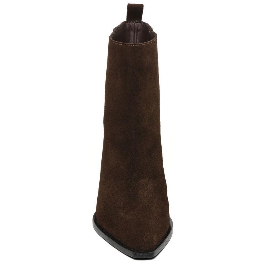 STEVE MADDEN Bottines en cuir velours à talon bloc  