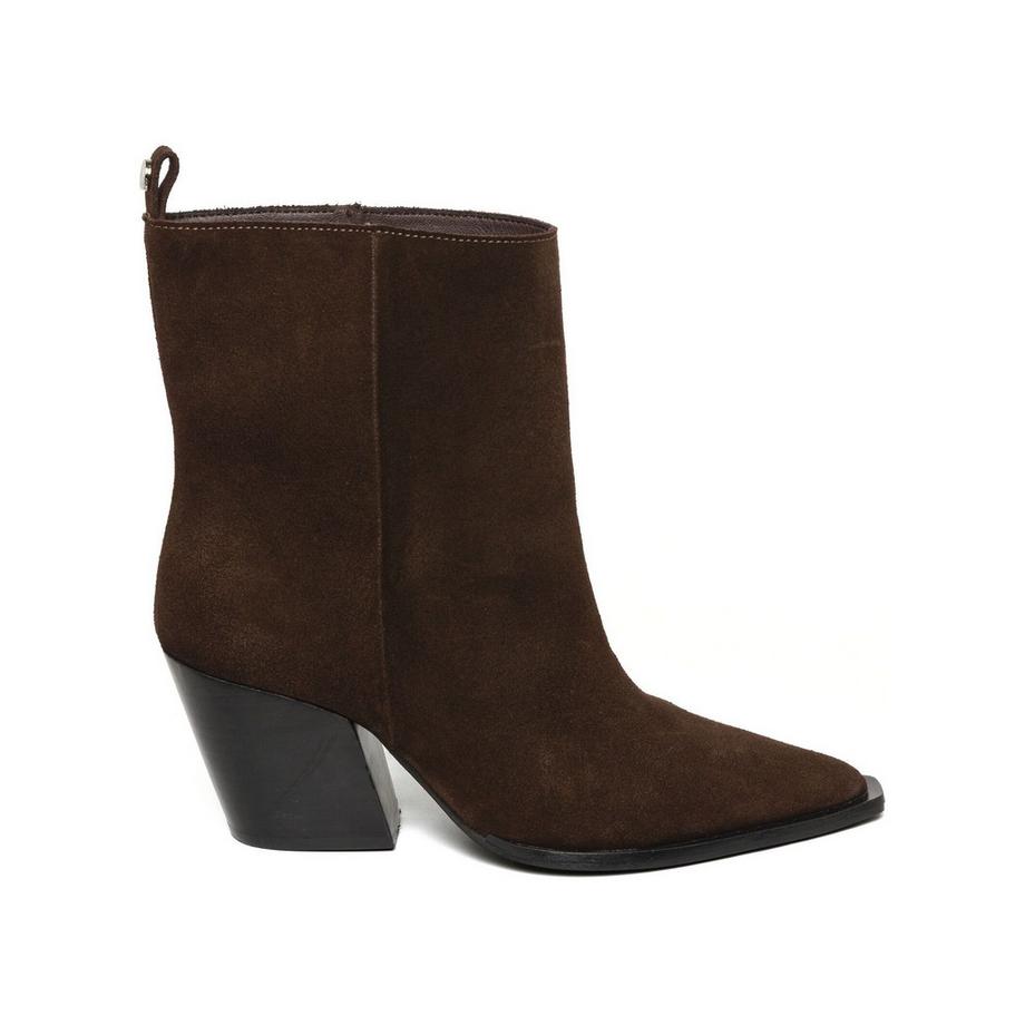 STEVE MADDEN Bottines en cuir velours à talon bloc  