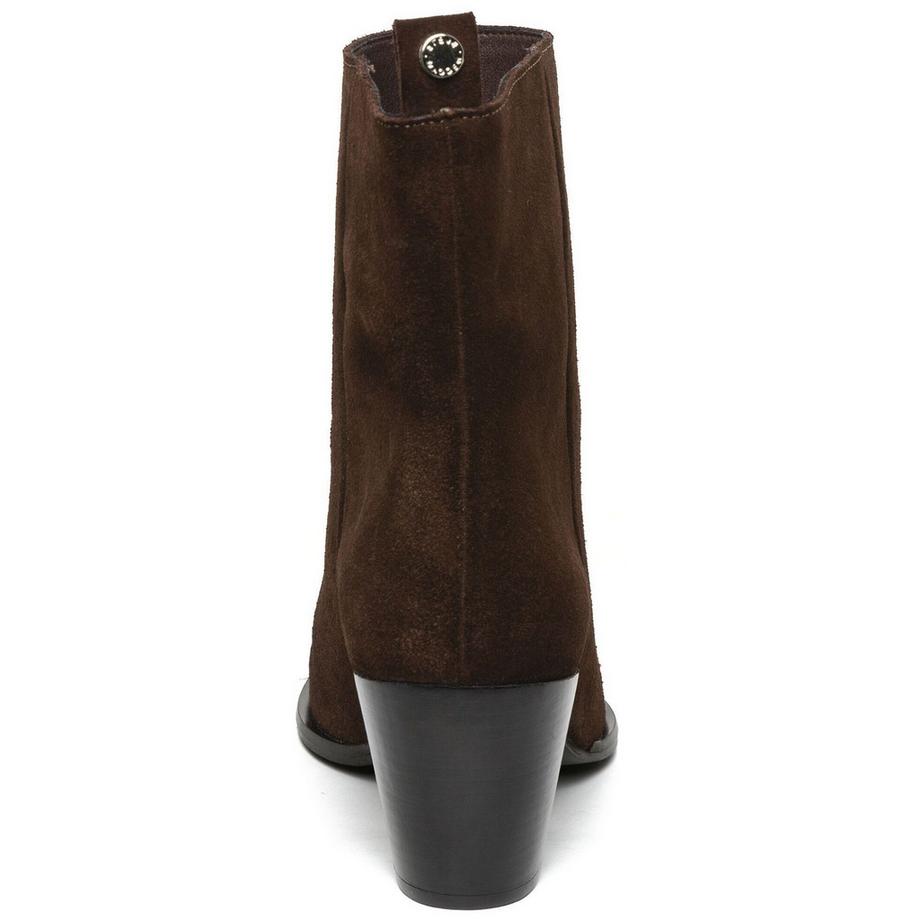 STEVE MADDEN Bottines en cuir velours à talon bloc  