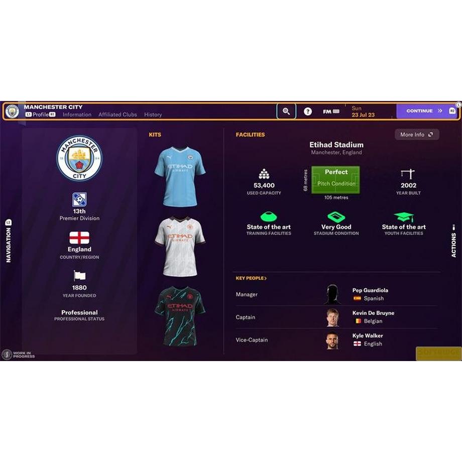 SEGA  Football Manager 2024 Console 