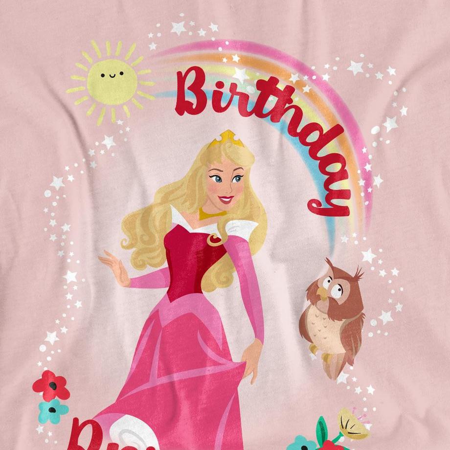 Disney  Birthday Princess Maglietta Aurora 