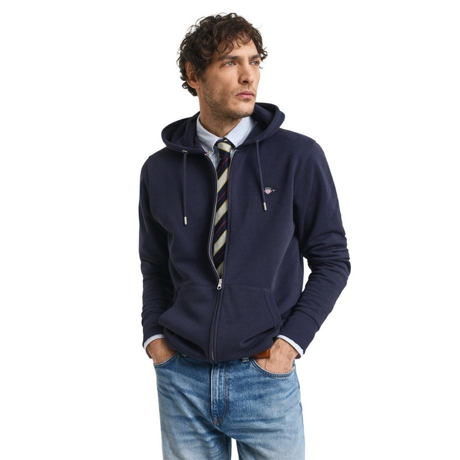 GANT Regular Shield Full Zip Hoodie  