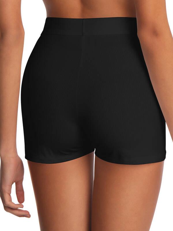 Wolford Beauty Cotton Ribbed Bike Short  