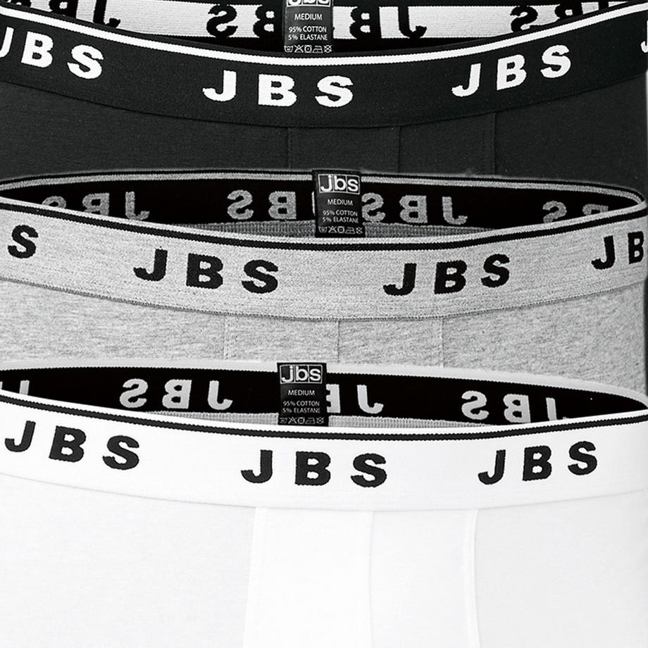 JBS Confezione da 6 Organic Cotton Long Short Boxer  