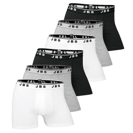 JBS Confezione da 6 Organic Cotton Long Short Boxer  
