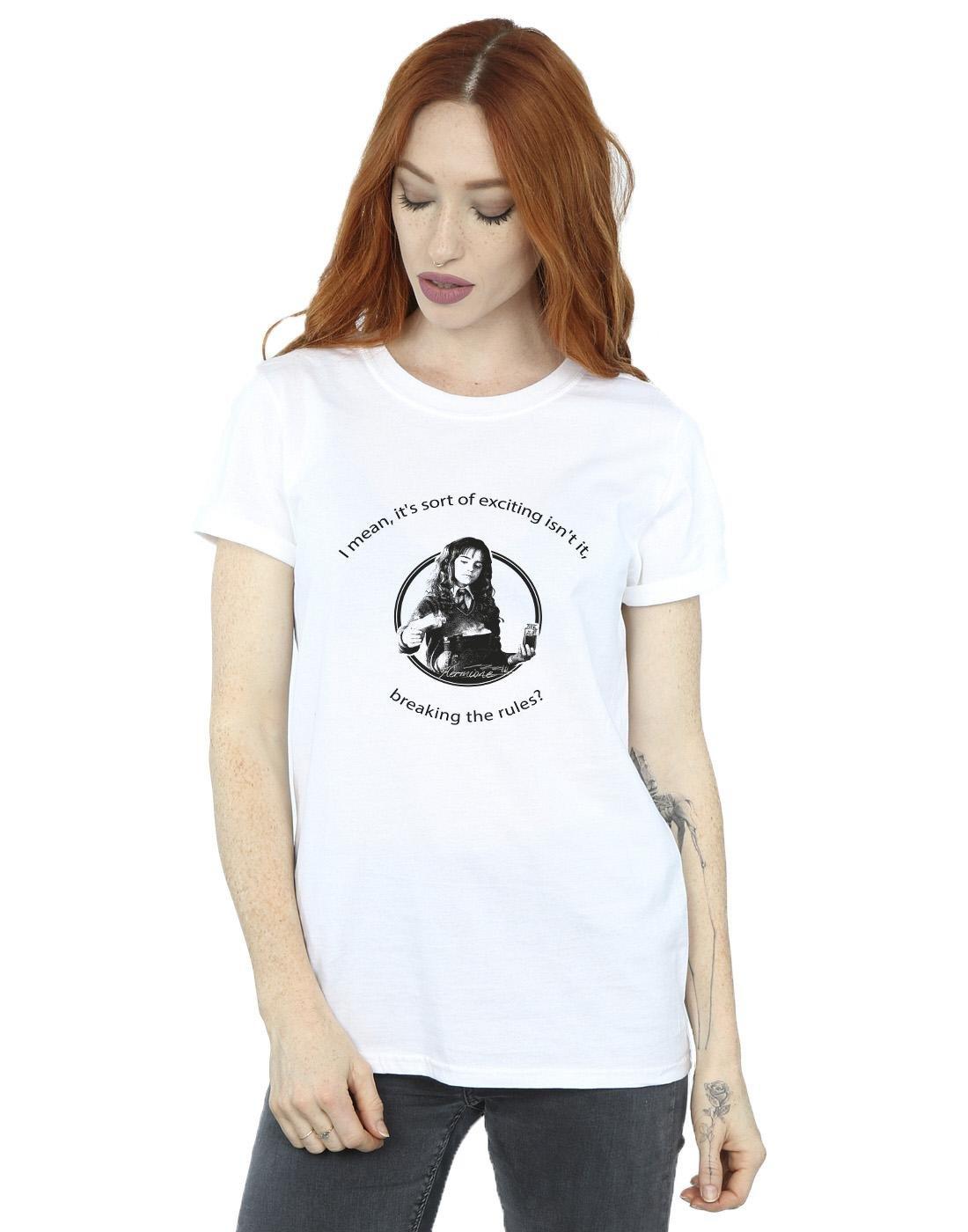 Harry Potter  Tshirt HERMIONE BREAKING THE RULES 