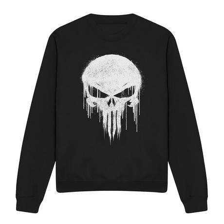 The Punisher Punisher Felpa Stampa Teschio  