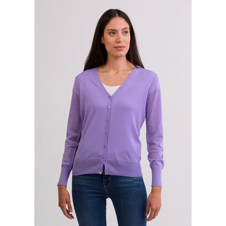 CASH-MERE.CH Cardigan Scollo a V Cashmere  