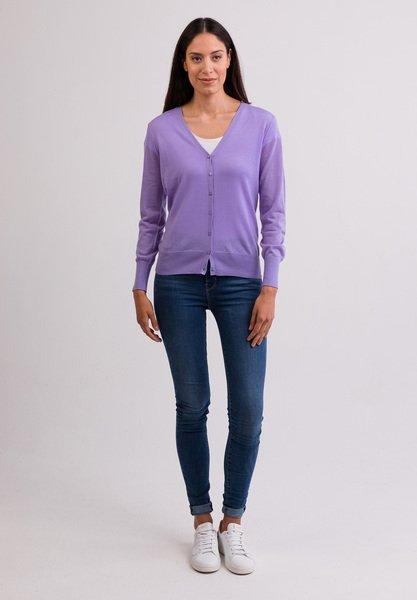 CASH-MERE.CH Cardigan Scollo a V Cashmere  