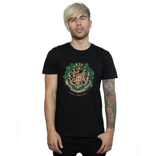 Harry Potter Hogwarts Wappen Kranz T-Shirt  
