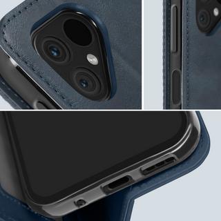 Avizar  Étui Fairphone 5 Motif Damier Bleu nuit 