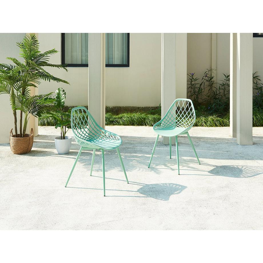 Vente-unique Gartenstuhl MALAGA  