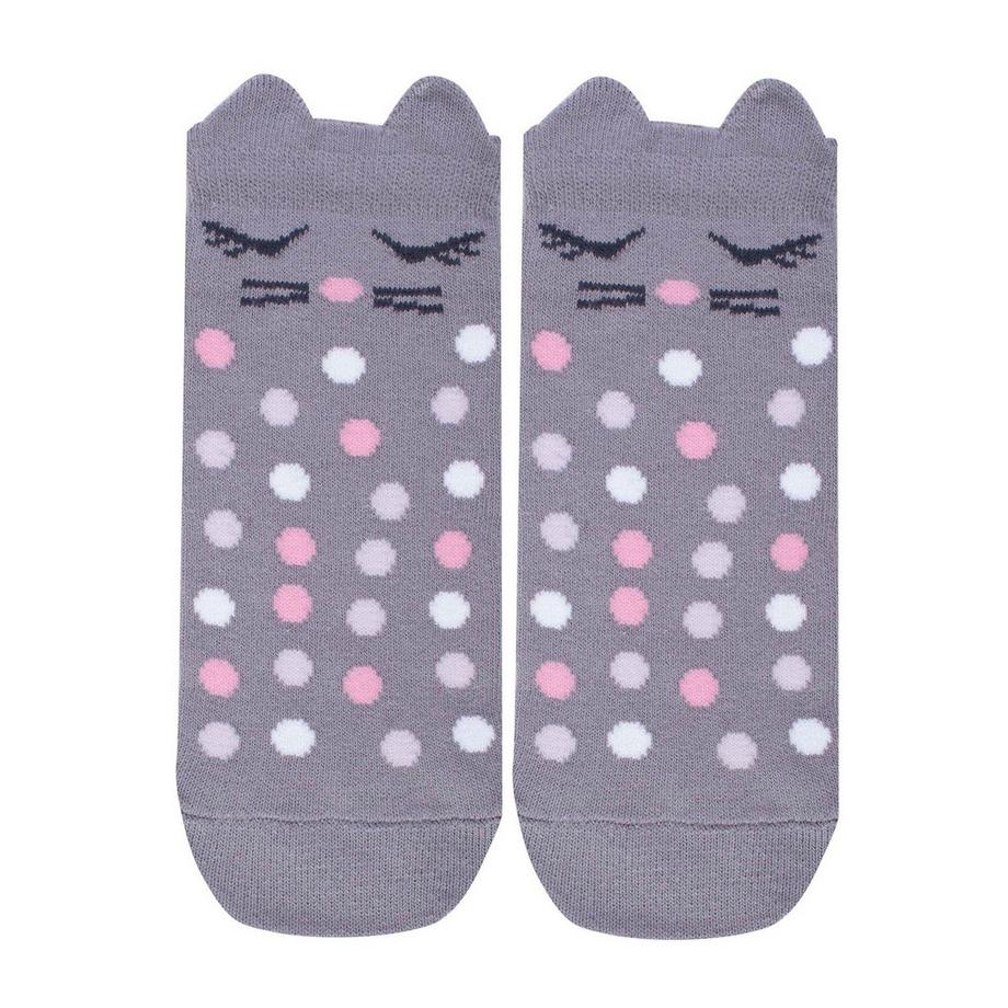 isotoner Katzen Tupfen Socken  