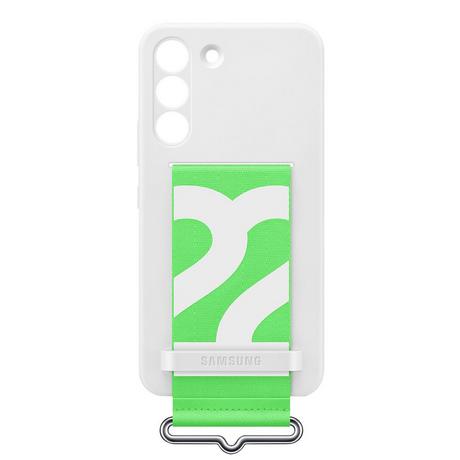 SAMSUNG  Silicone Cover mit Strap Galaxy S22 Plus 