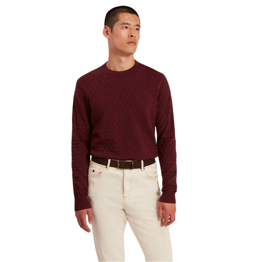 TED BAKER  Maglione Cucitura Lavorato A Maglia Girocollo 