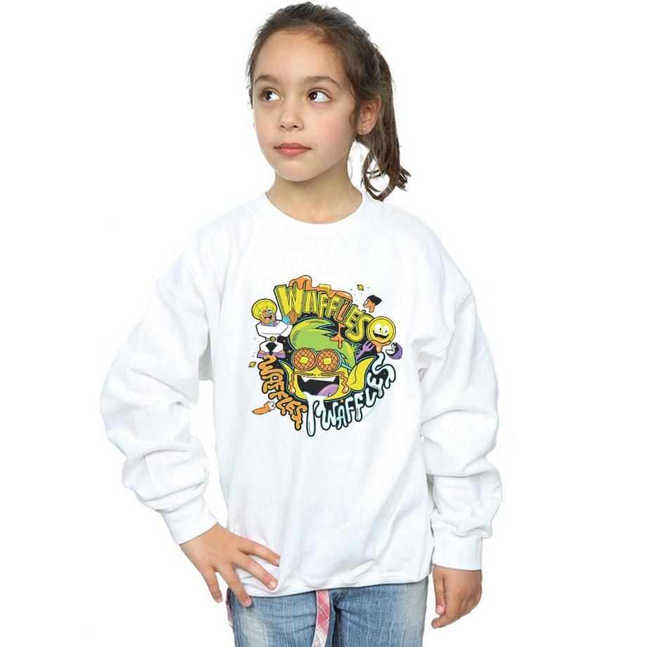 DC COMICS  Teen Titans Go Waffle Mania Sweatshirt 