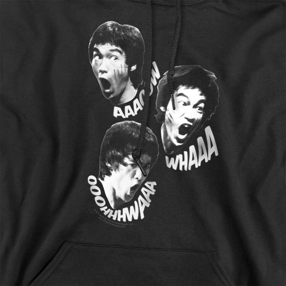 Bruce Lee Sounds Of The Dragon Felpa Con Cappuccio  