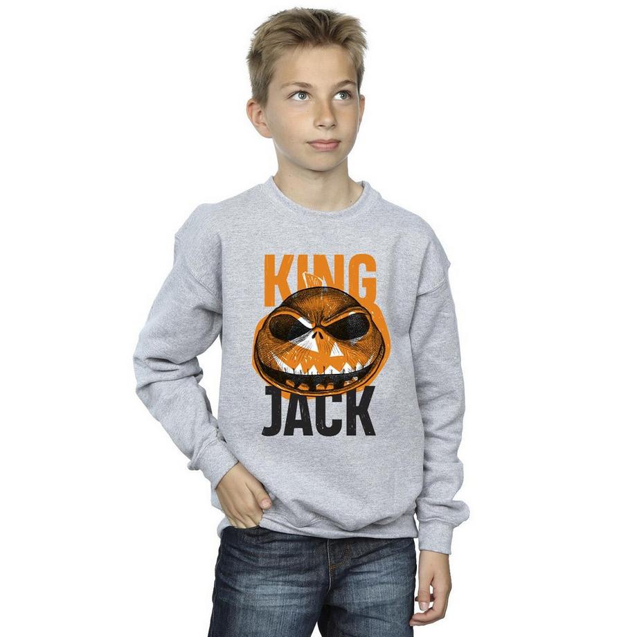 Disney  The Nightmare Before Christmas King Jack Sweatshirt 