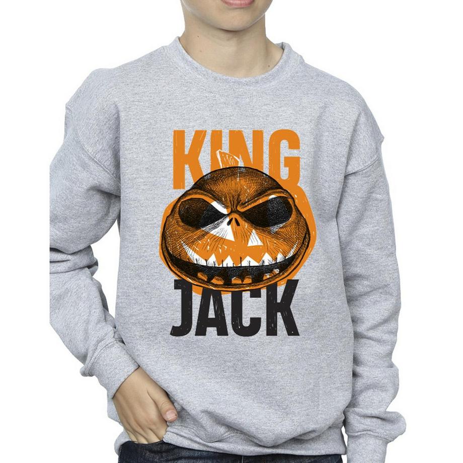 Disney  The Nightmare Before Christmas King Jack Sweatshirt 