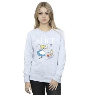 Disney  Sweat ALICE IN WONDERLAND FOLLOW THE RABBIT 