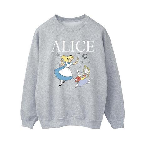 Disney  Sweat ALICE IN WONDERLAND FOLLOW THE RABBIT 