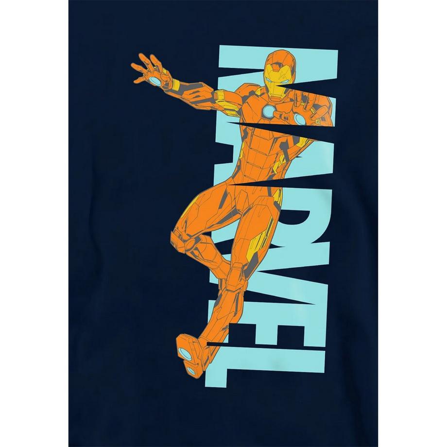 MARVEL  Emerge Felpa Con Cappuccio Di Ferro 