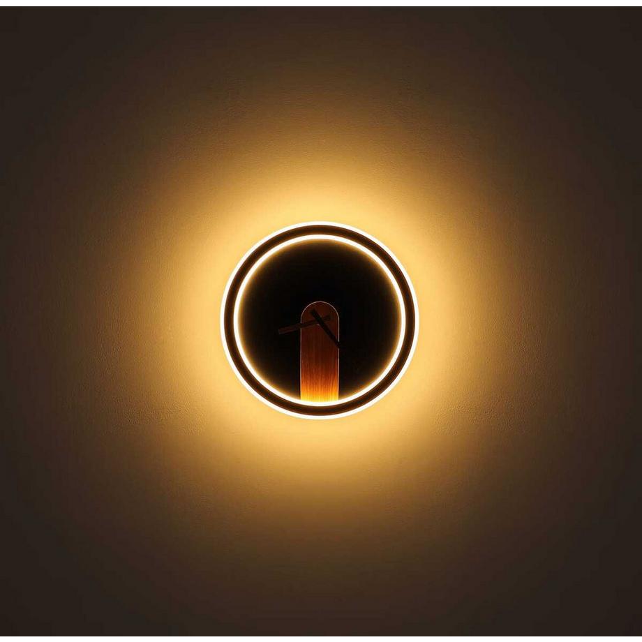 mutoni Wanduhr Sussy Metall matt LED 31  