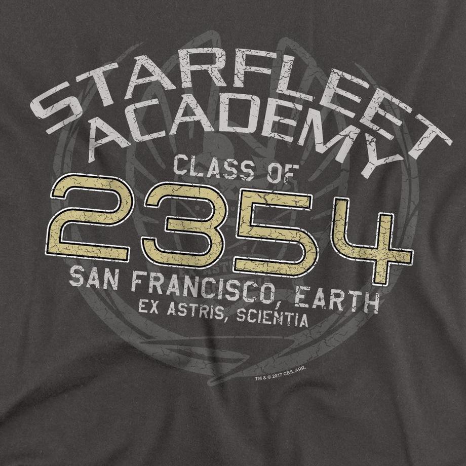 Star Trek Starfleet Academy Class of 2354 T-Shirt a Maniche Lunghe  