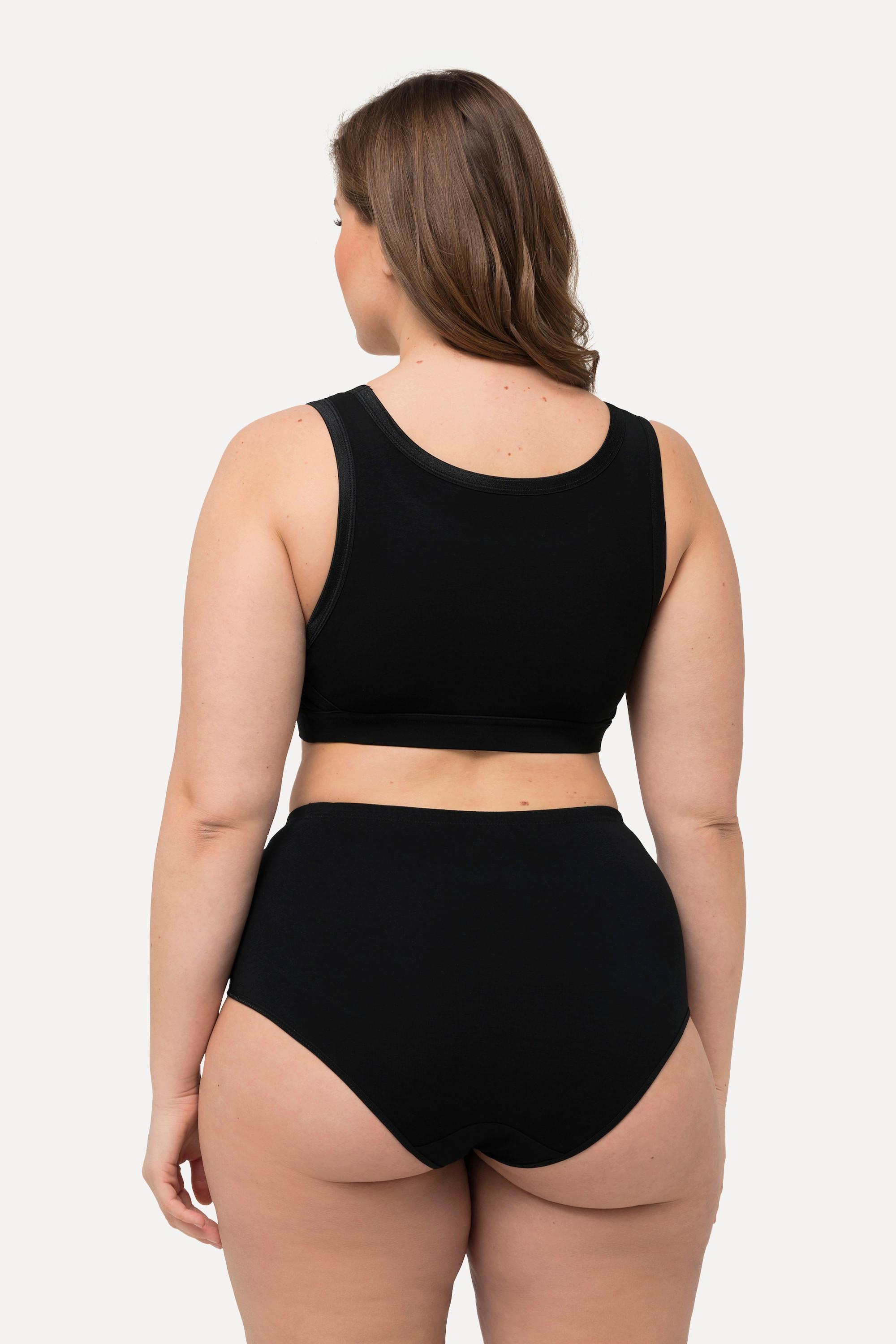 Ulla Popken Bustier Jersey Girocollo Senza Ferretto  