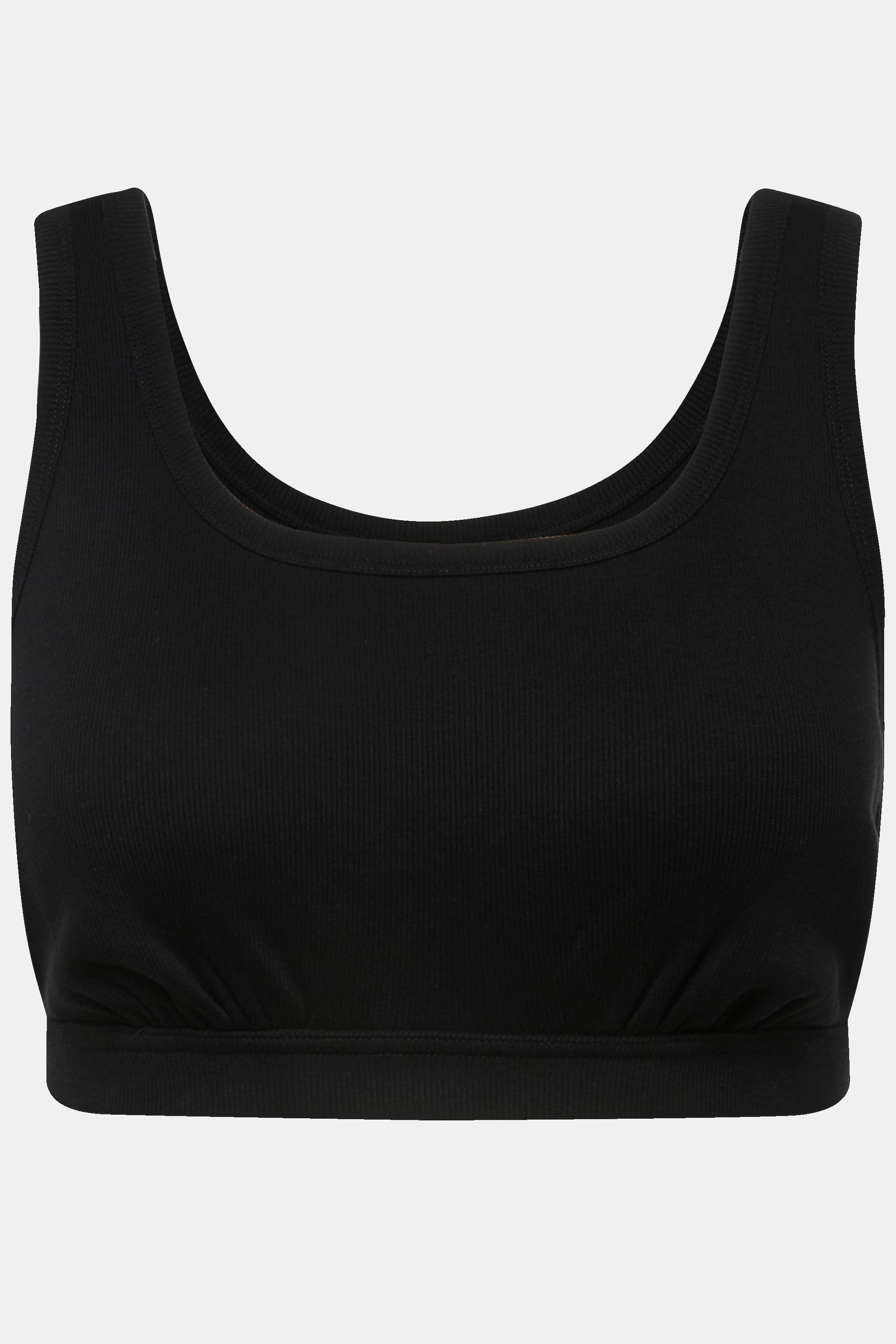 Ulla Popken Bustier Jersey Girocollo Senza Ferretto  