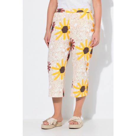 Ulla Popken Jersey Culotte Sonnenblumen Komfortbund  