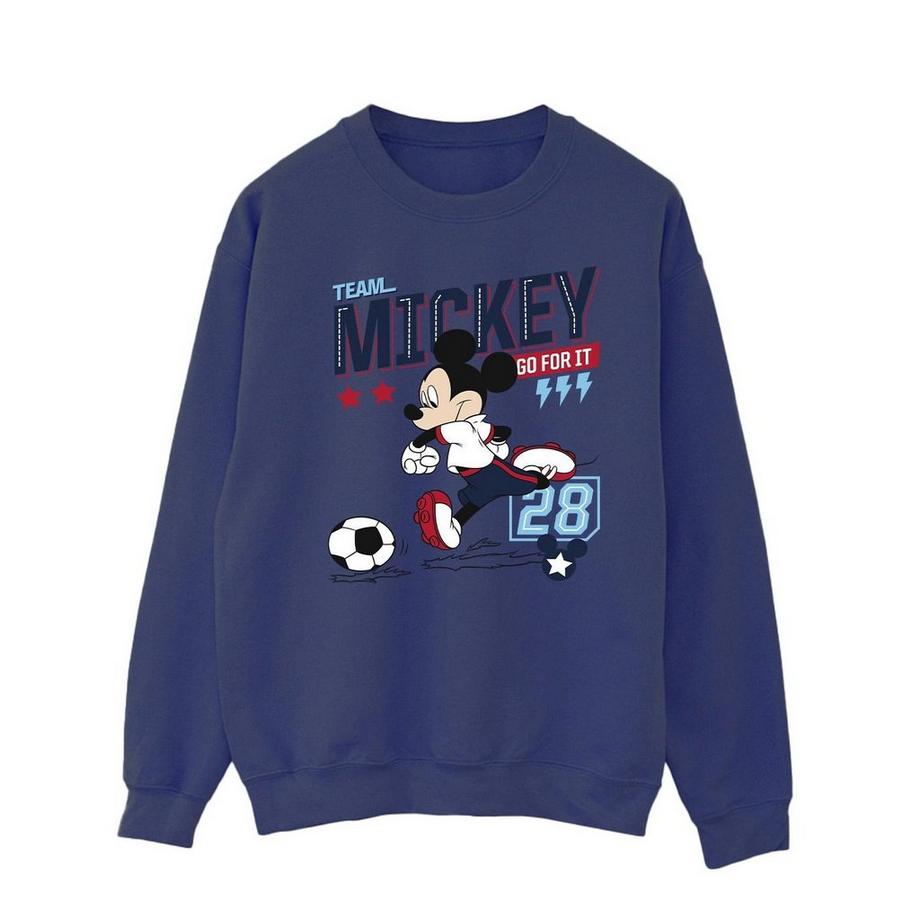 Disney Team Mickey Football Sweatshirt  