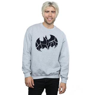 DC COMICS Batman Broken Logo Regular Fit Felpa  