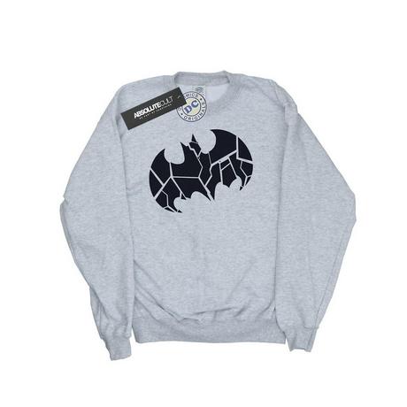 DC COMICS Batman Broken Logo Regular Fit Felpa  