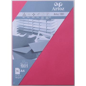 ARTOZ Papier 1001 A4 107796144 100g, fuchsia 5 Blatt