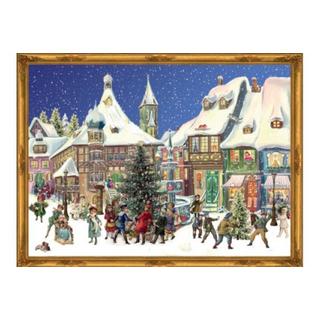 SELLMER SELLMER Adventskalender RS784 Bergdorf 35,5x26,5cm  