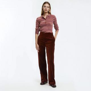 La Redoute Collections Pantalon Large Velours  