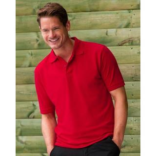 Russell Ripple Collar Cuff Kurzarm Polo Shirt  