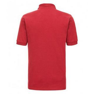 Russell Ripple Collar Cuff Kurzarm Polo Shirt  