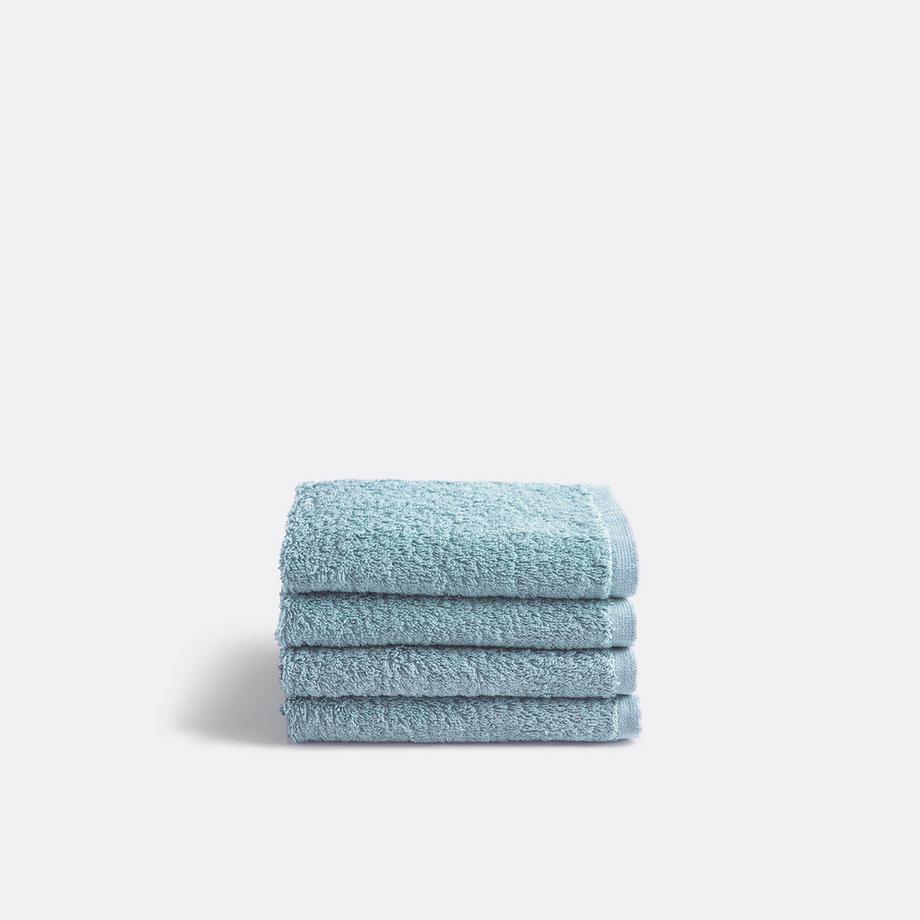 La Redoute Intérieurs Set mit 4 Gästehandtüchern aus Frottee 500g/m2  