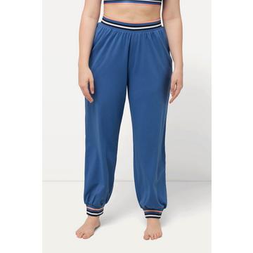 Pantaloni loungewear con cintura elastica e orli a righe